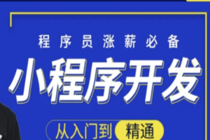 小程序开发从入门到精通-大神精选 | 完结