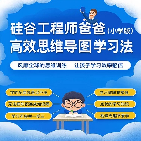 憨爸-硅谷爸爸思维导图学习法