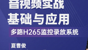 C++音视频实战-FFmpeg基础到工程-多路H265监控录放开发