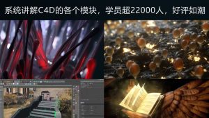 老鹰讲C4D-从0开始跟老鹰系统学C4D