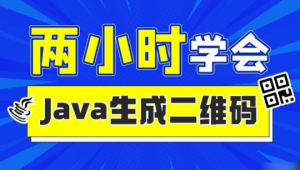 2小时实战《Java二维码生成》项目 资料完整