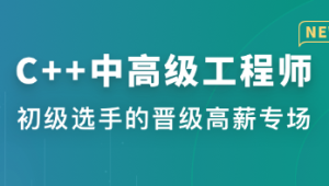 C++中高级工程师 | 更新至8周