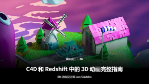 Coloso教程丨C4D和Redshift中的3D动画完整指南 中文字幕（高清画质带素材）