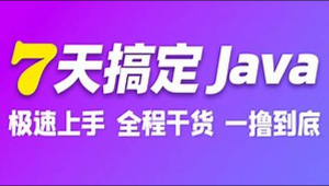 7天搞定Java极速版